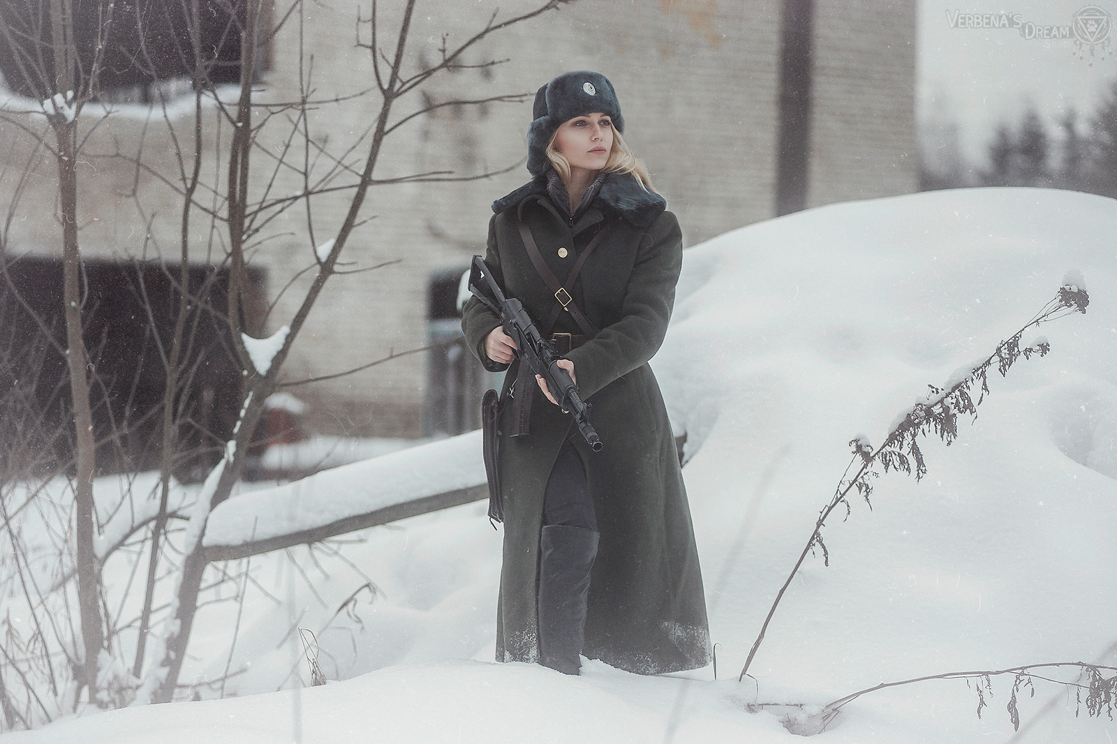 Soldier - May 9, Military, Weapon, Girls, Kalashnikov, Army, The soldiers, Longpost, May 9 - Victory Day