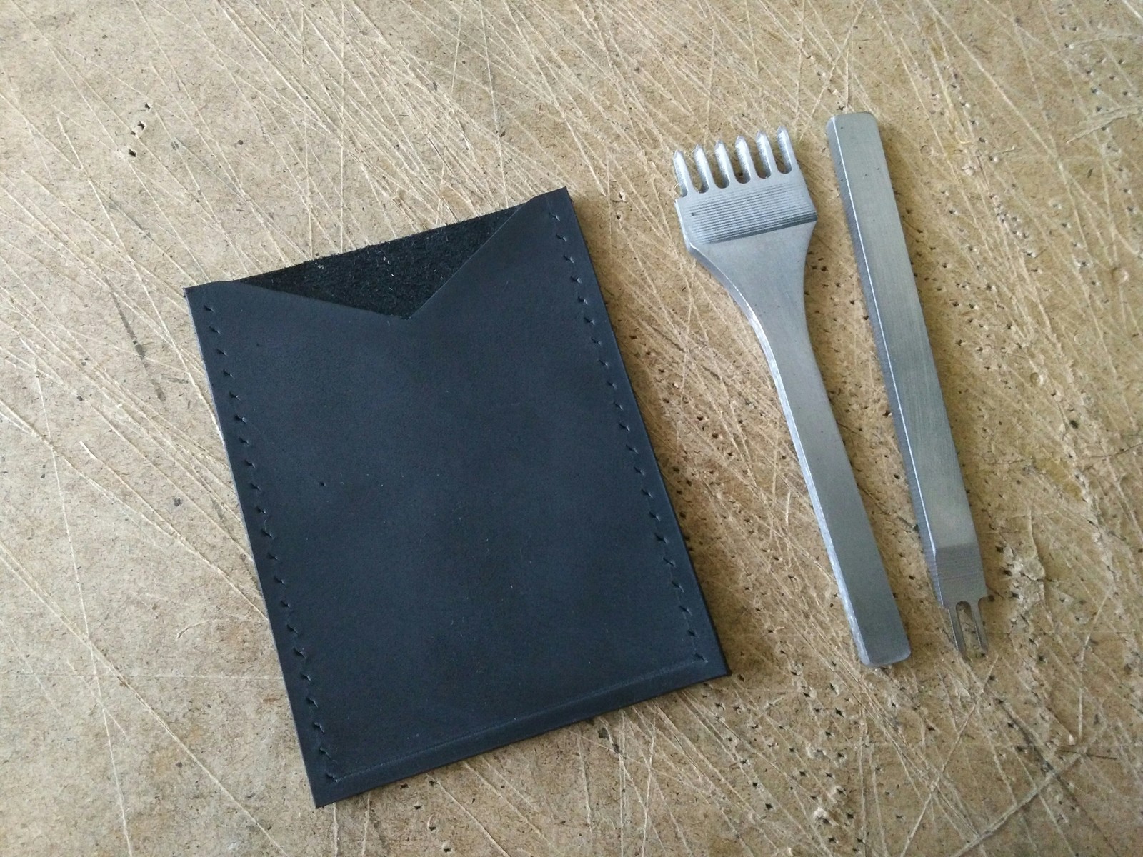 Summer wallet - My, Hobby, Leather products, Wallet, Longpost