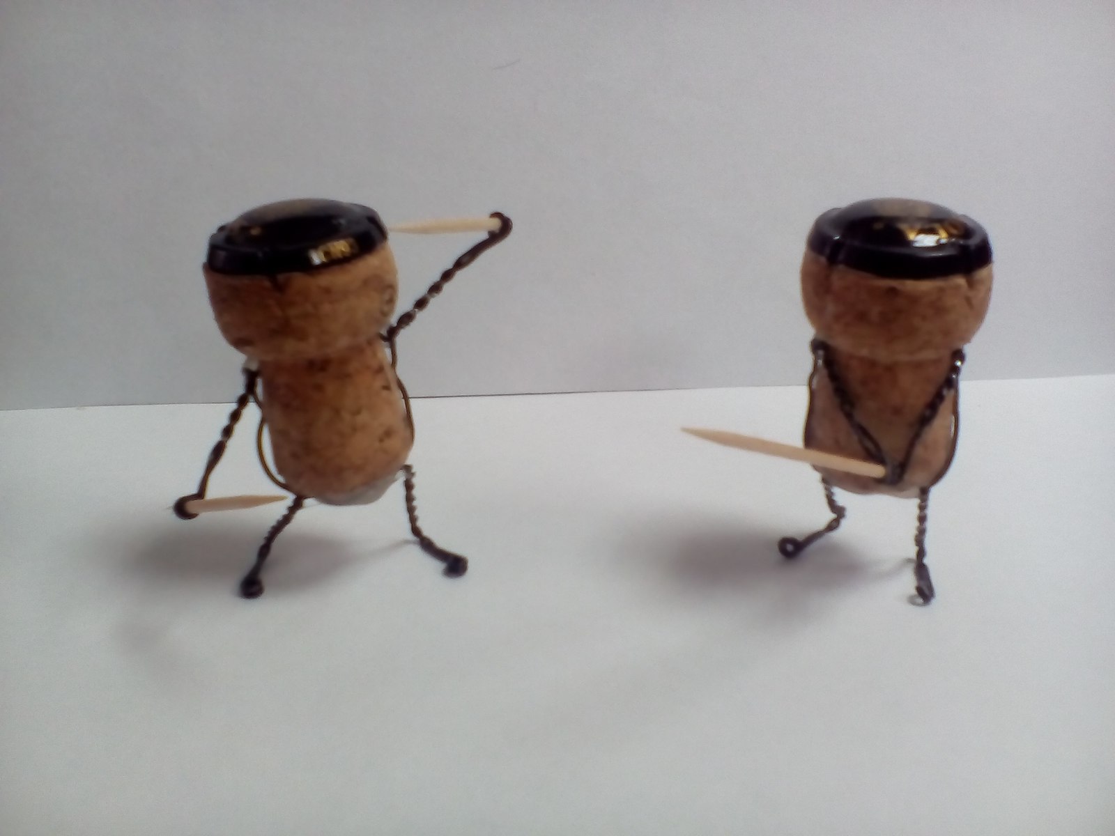 Champagne corks, toothpicks and your army is ready for battle - Army, Humor, Crafts, Longpost