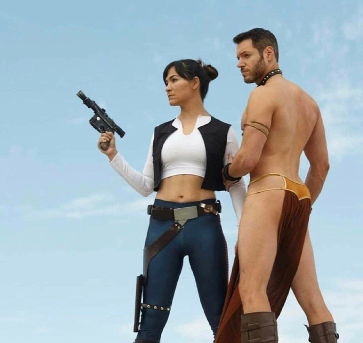 A minute of sexism - Star Wars, Princess Leia, Han Solo, Rule 63, Cosplay