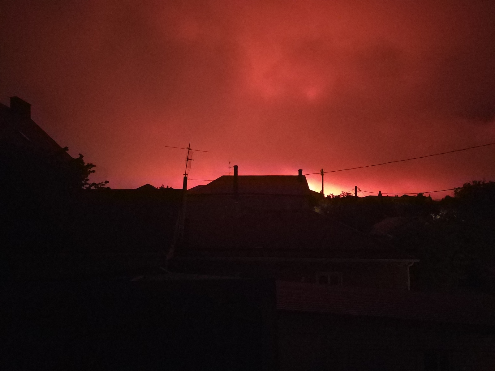 Gloomy - My, Fireworks, Holidays, May 9, Gloomy, Fearfully, Sky, Explosion, Longpost, May 9 - Victory Day