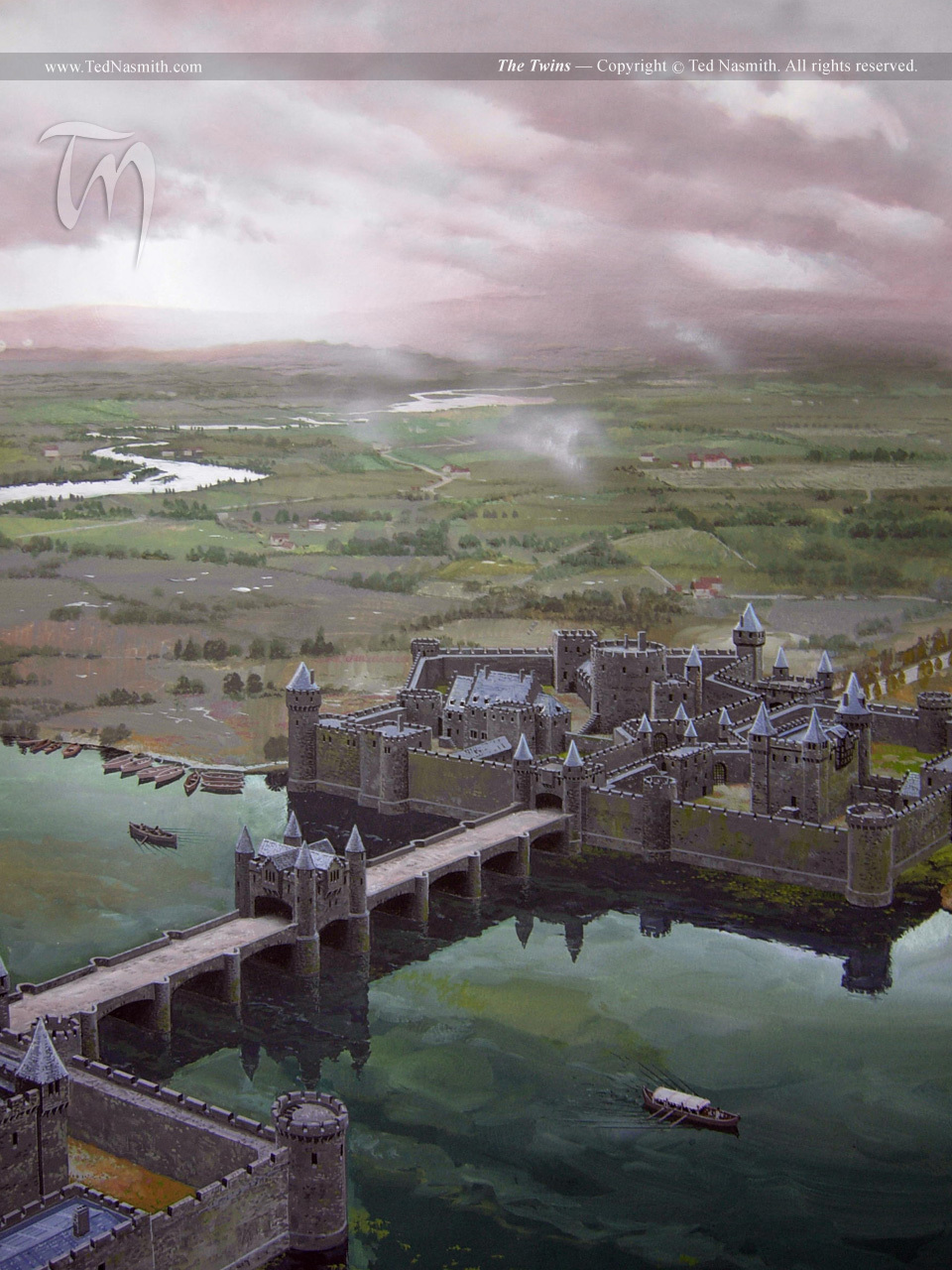 PliO art by a Canadian artist named Ted Nasmith. - Game of Thrones, PLIO, Drawing, Art, Longpost