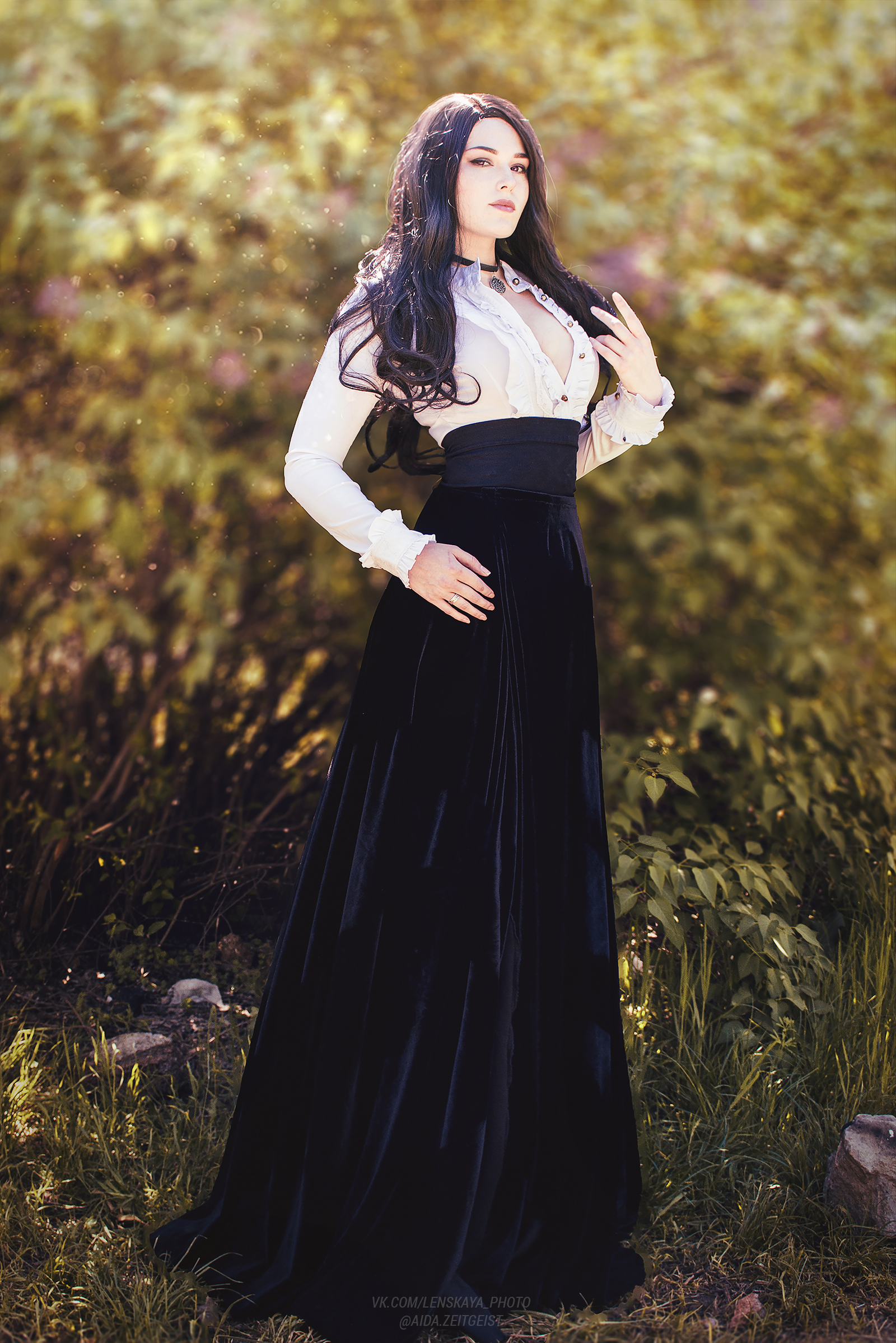 Lilac and gooseberry | Yennefer - My, Witcher, Cosplay, Yennefer, Lilac, The Witcher 3: Wild Hunt, Russian cosplay, Longpost