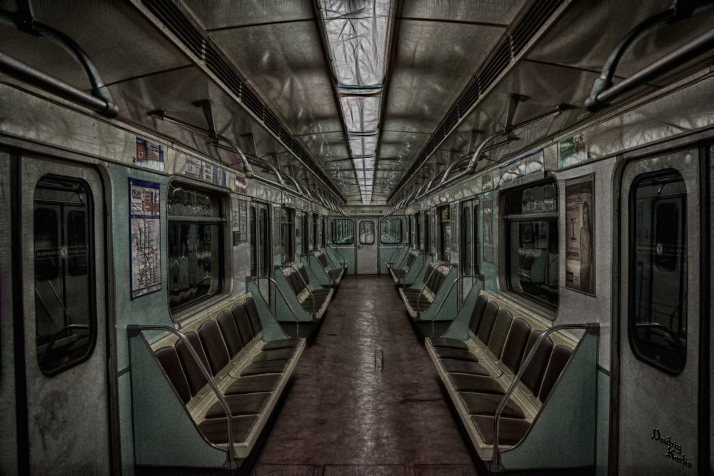 Night on the subway - My, Metro, Night, Post apocalypse, Saint Petersburg