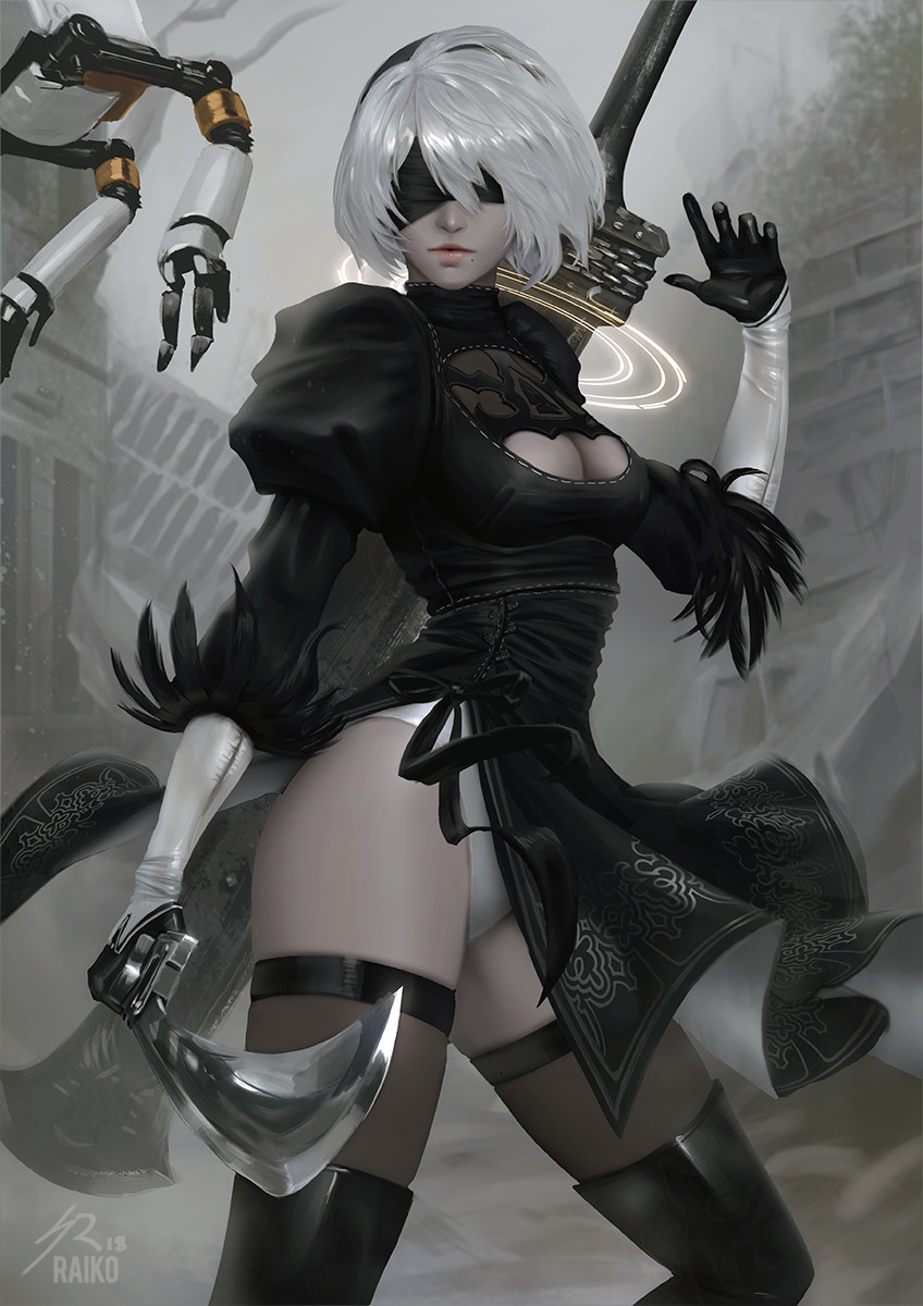 Yorha No2 Type B Пикабу 7542