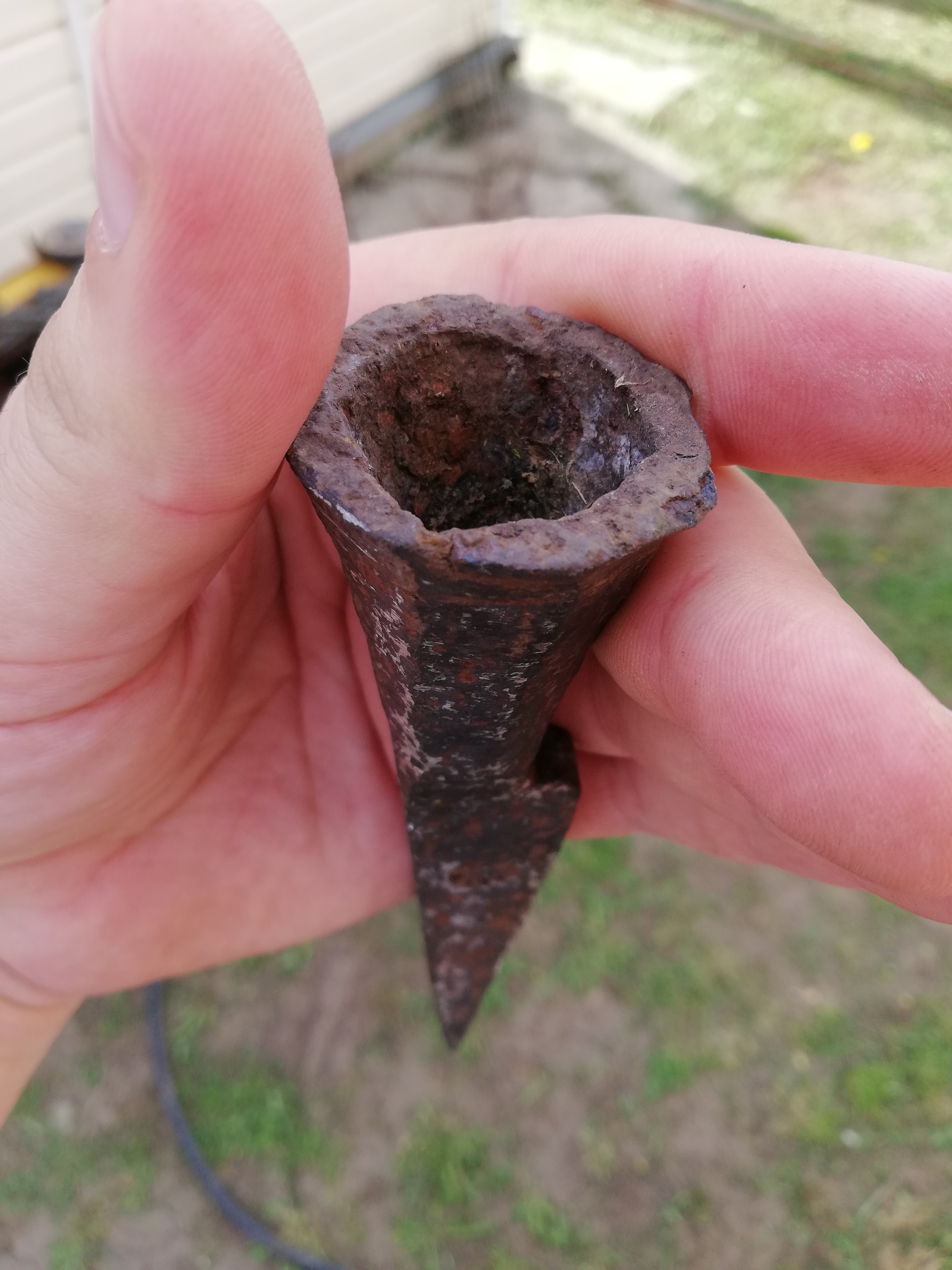 Metal detector - My, Excavations, Pin, What's this?, Longpost, WhatIsThisThing