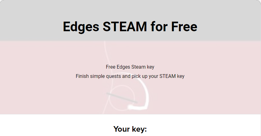 Edges STEAM for Free - Steam, Халява