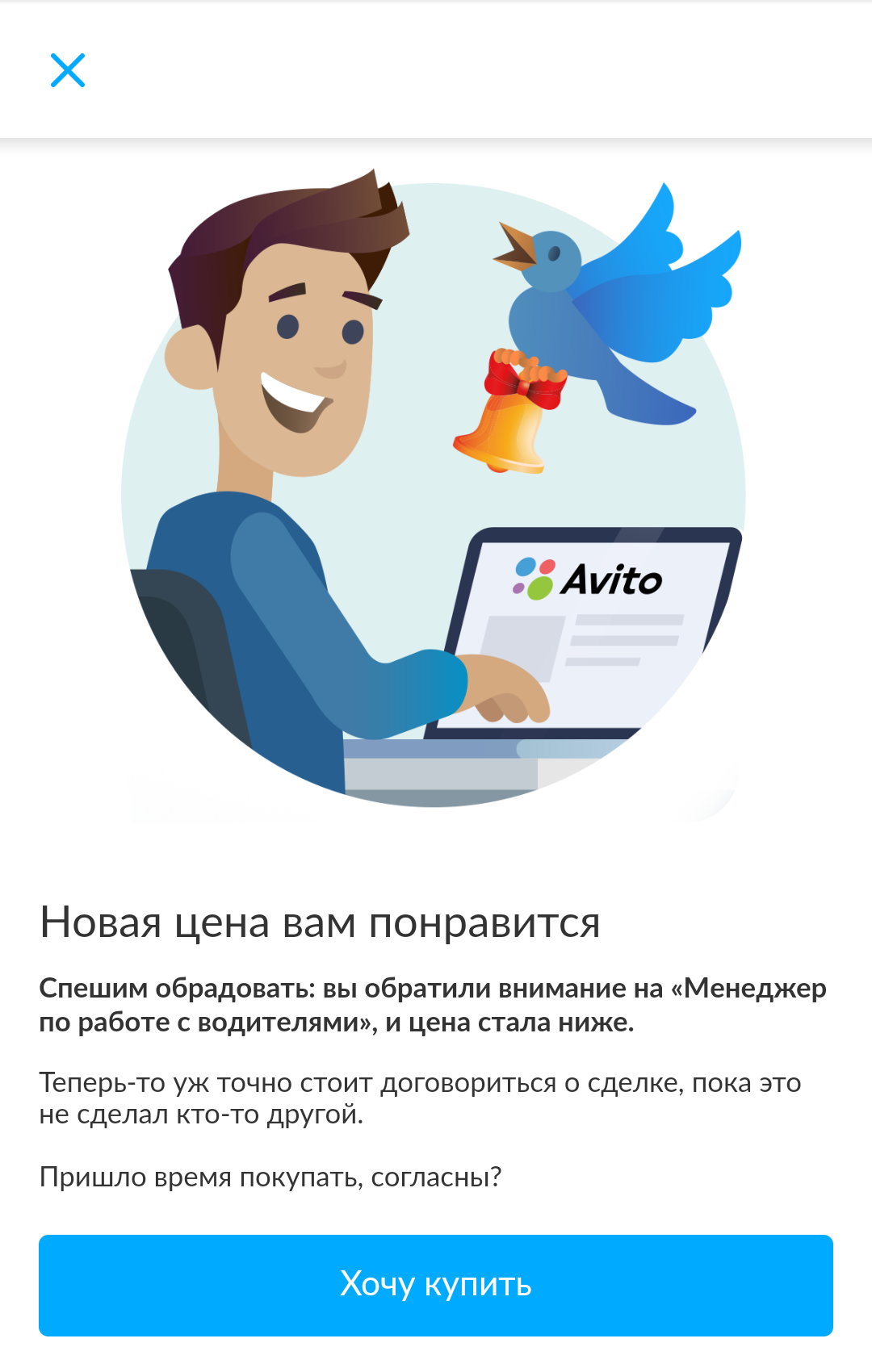 Fly in! Has fallen in price! - My, Work, Salary, Cheap, Avito, Longpost