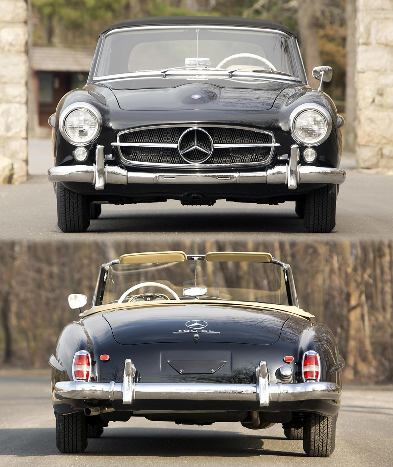 Mercedes-Benz 190 SL (W121 B2) (1955) - Auto, Mercedes, 1950, Longpost