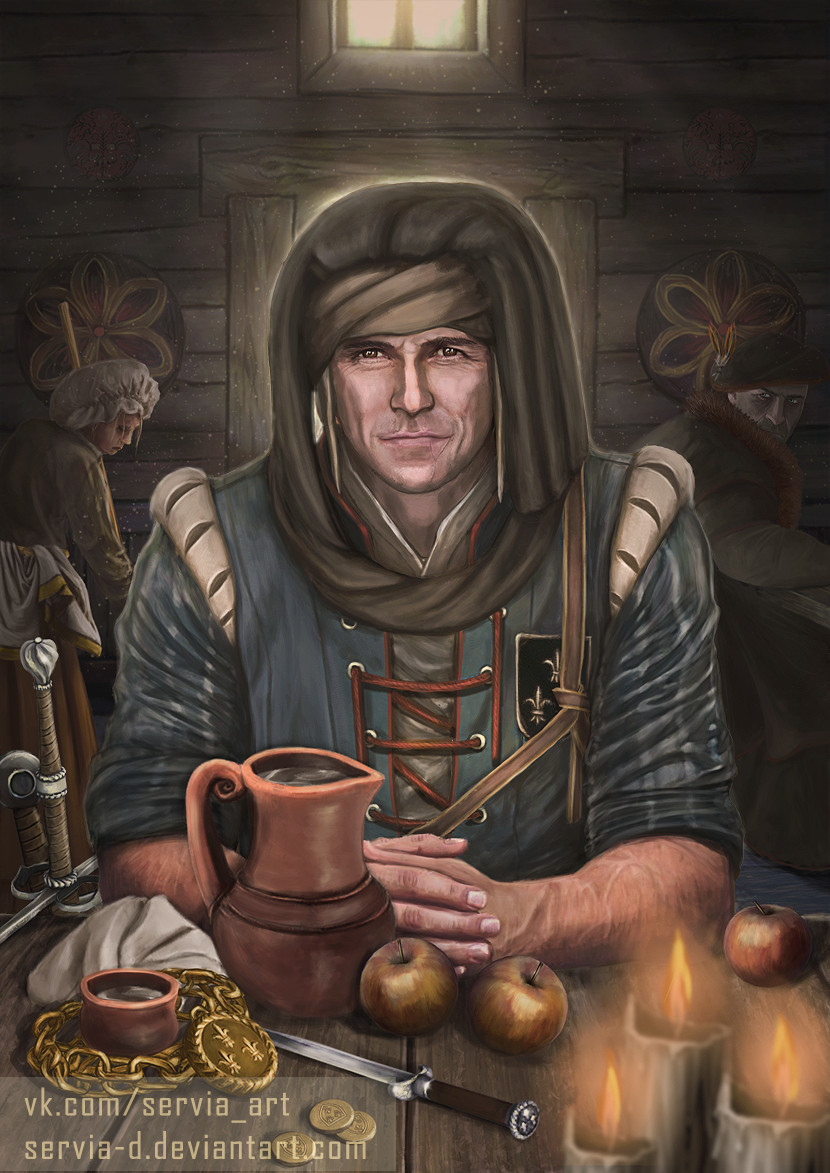 Vernon Roche - Vernon Roche, Witcher, Art, , Longpost