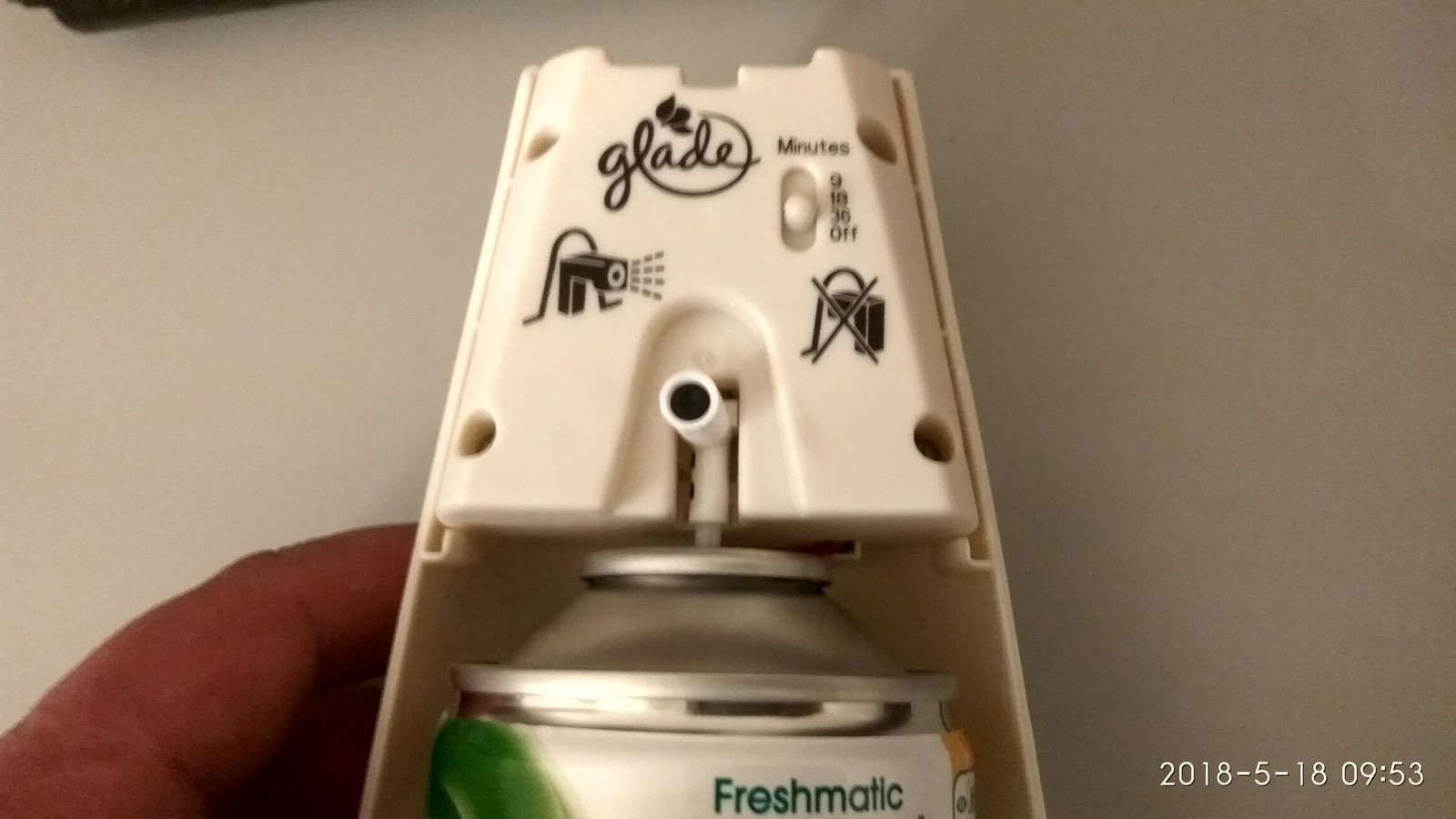 Not all toilet air fresheners want to take your picture. - My, Toilet, Air freshener, Longpost