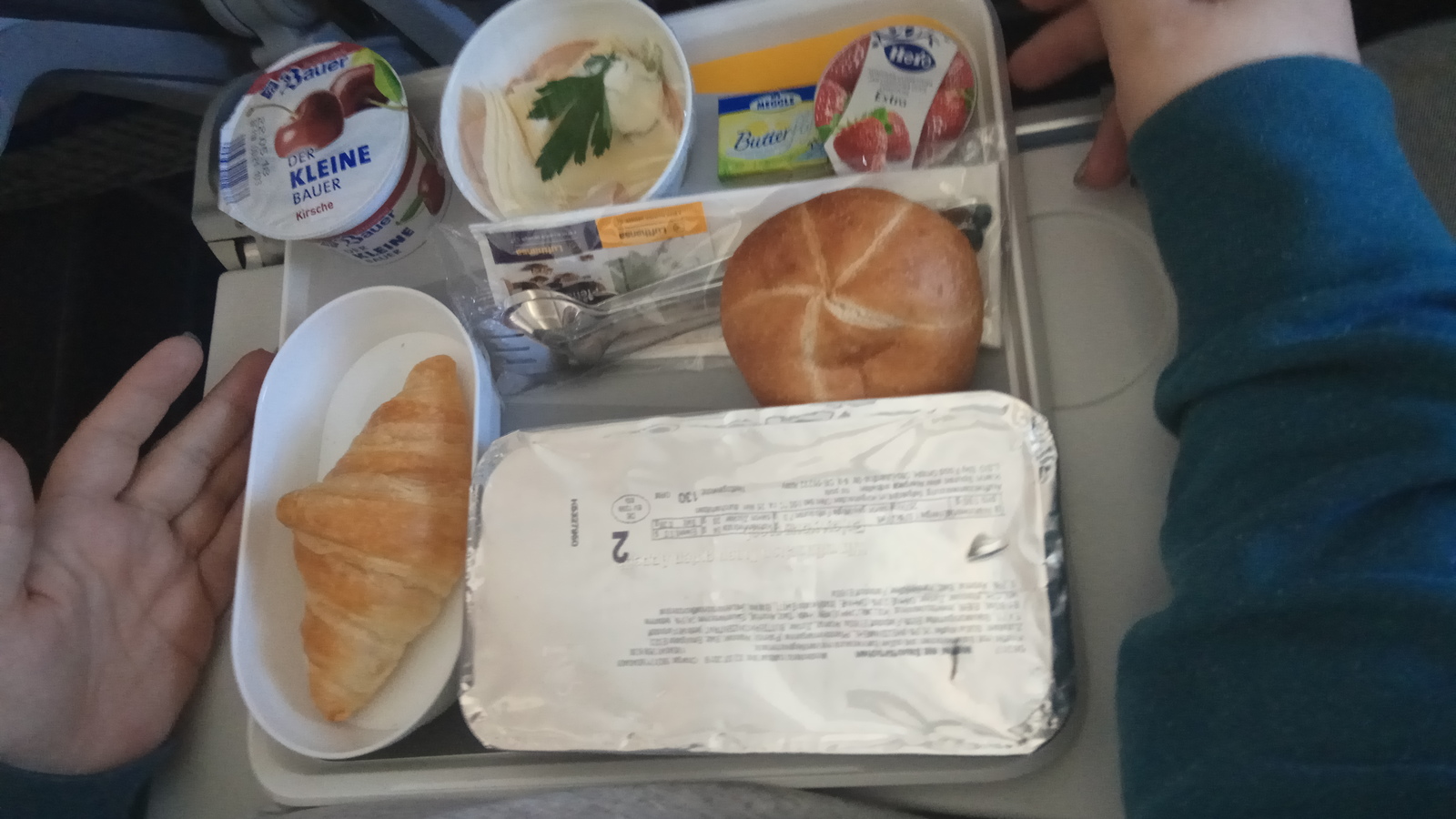 Lufthansa. - My, Food, Kosher, Airplane, Lufthansa, The diet, , , , Longpost