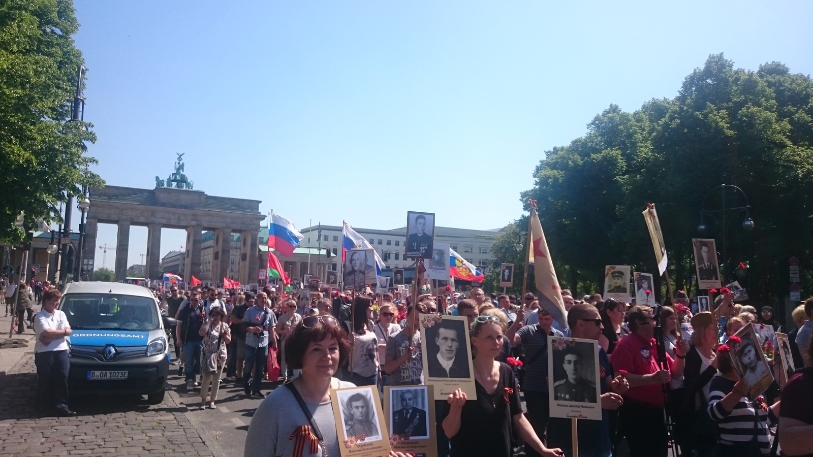 Travel notes about Germany. - My, Berlin, May 9, Immortal Regiment, Day of Remembrance, Longpost, May 9 - Victory Day