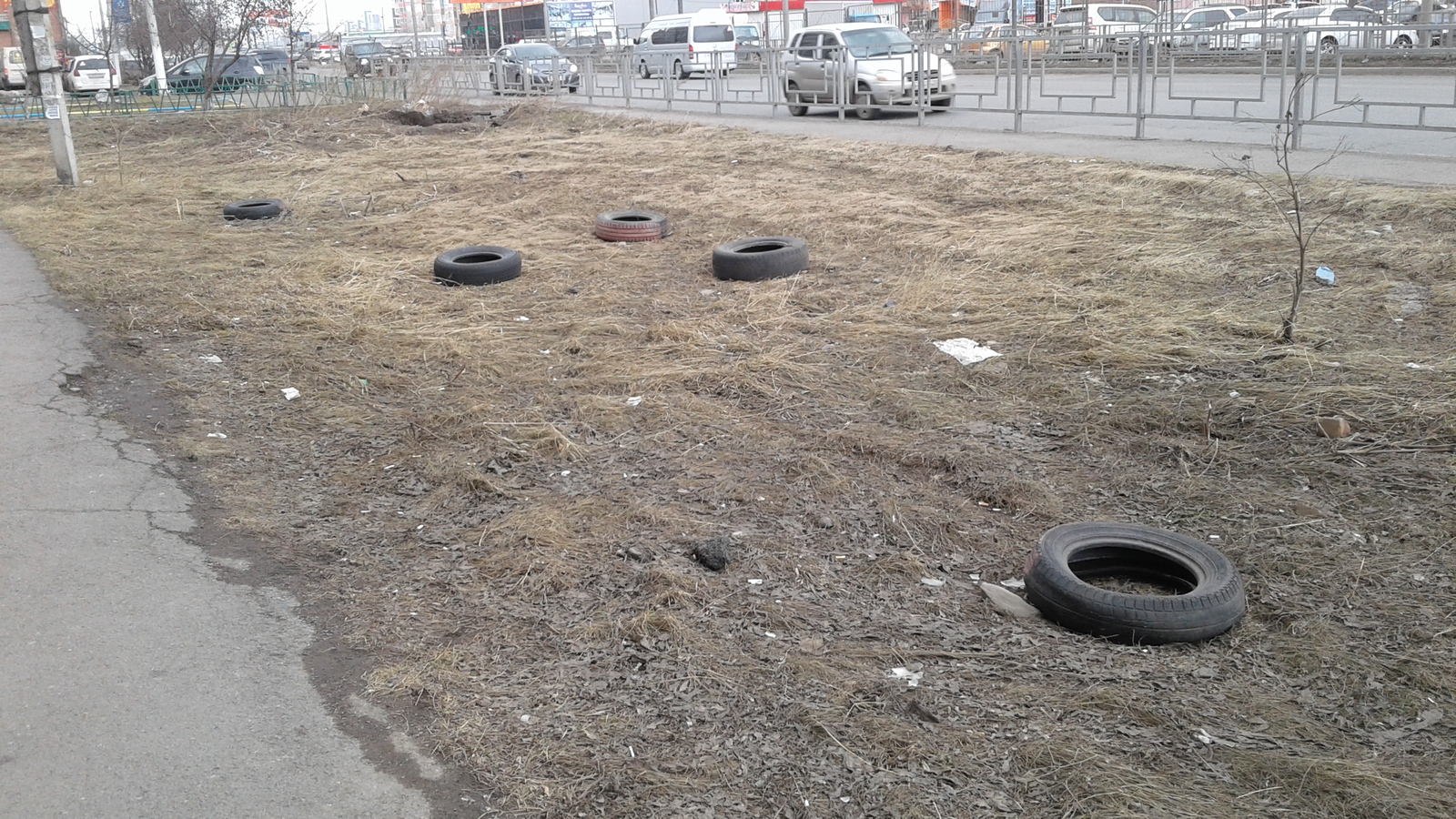 Universiade 2019 in Krasnoyarsk is coming soon. tire disaster - My, Universiade 2019, Tires, Beautification, Krasnoyarsk, Longpost