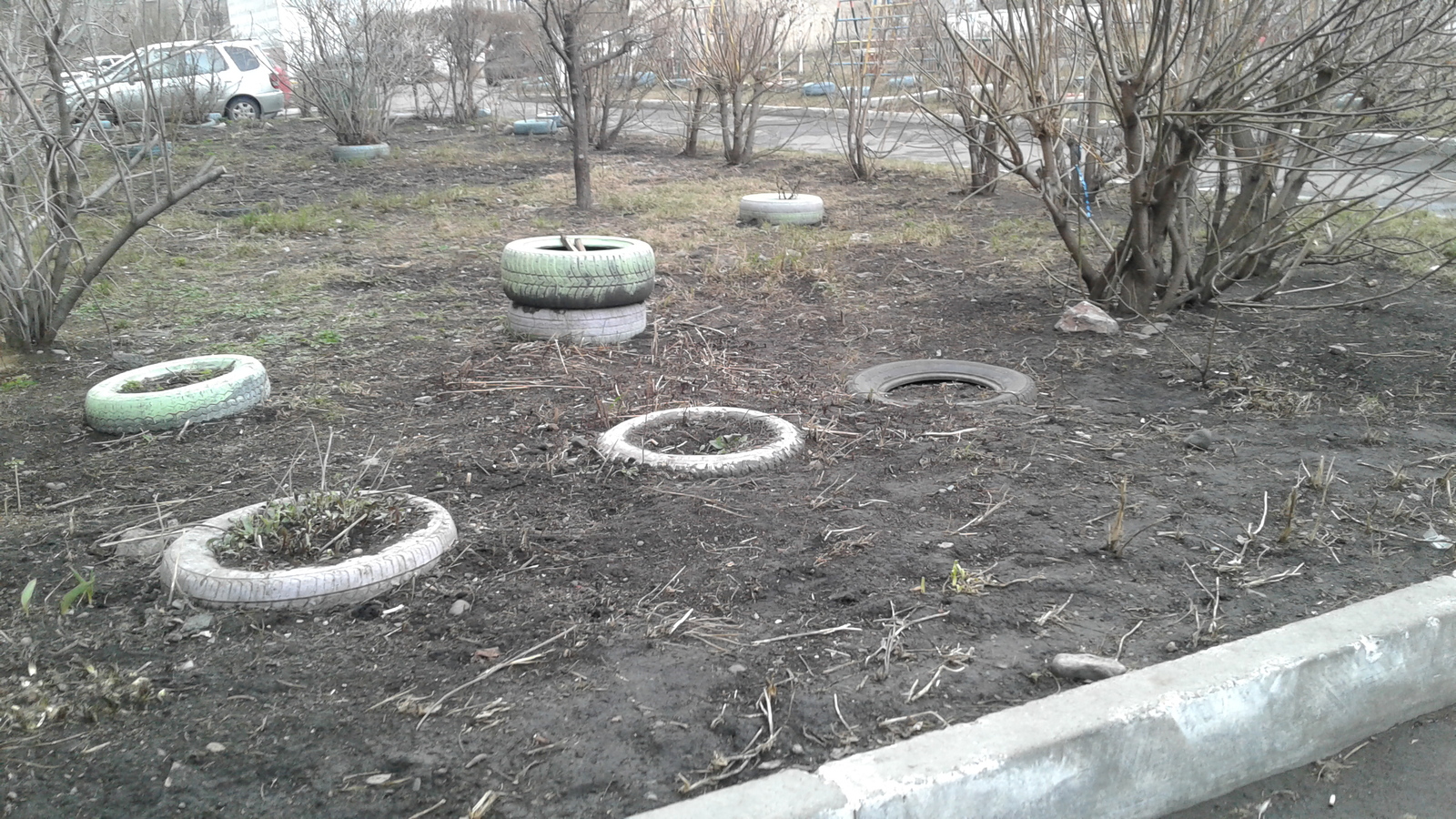 Universiade 2019 in Krasnoyarsk is coming soon. tire disaster - My, Universiade 2019, Tires, Beautification, Krasnoyarsk, Longpost