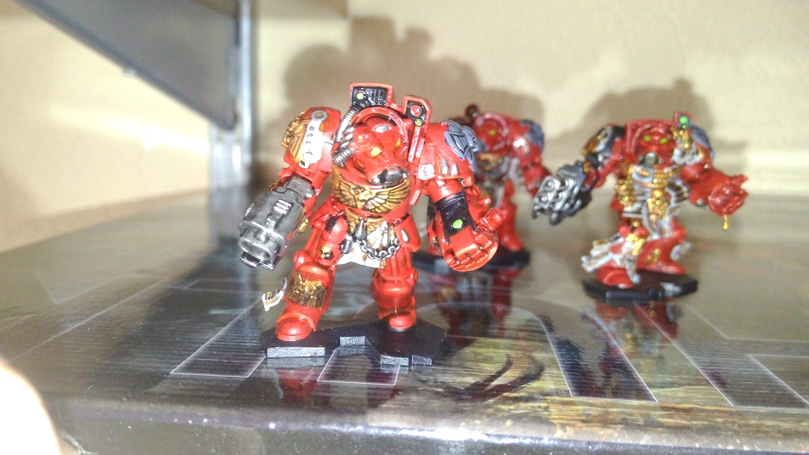 First paint - My, Warhammer 40k, Space Hulk, Painting, Wh miniatures, Blood angels