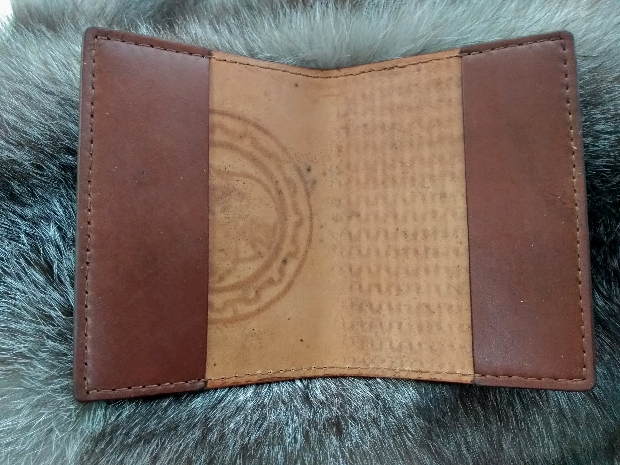 Warhammer 40000 Adeptus Mechanicus Passport Cover - My, Handmade, Warhammer 40k, Adeptus Mechanicus, The passport, Handmade, Wh other, Longpost