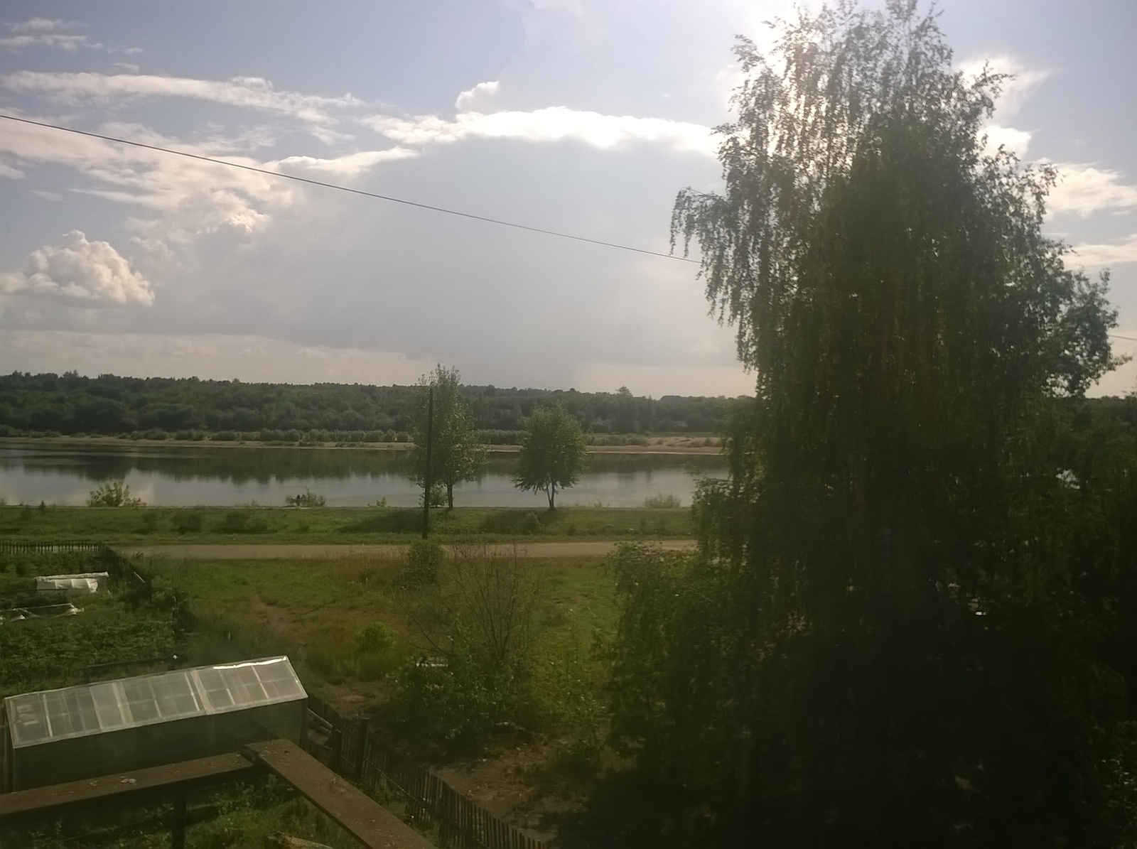 And it's only been 20 minutes - My, , Rain, Kirov region, The photo