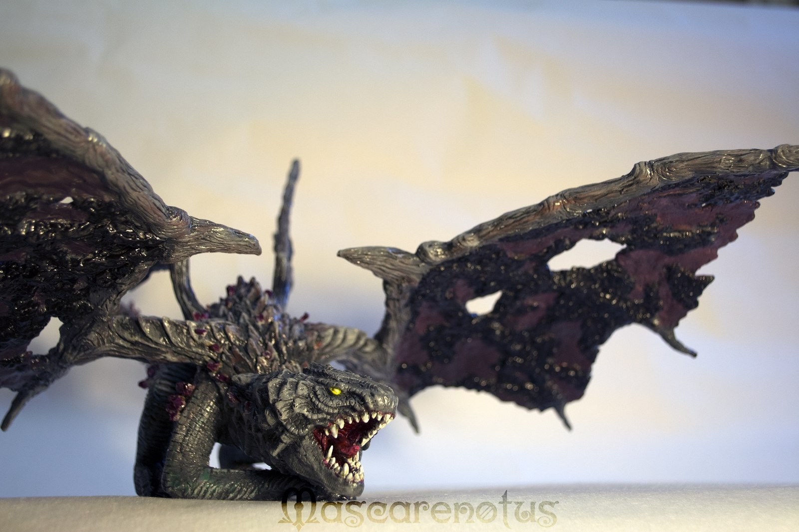 Darkeater Midir from Dark Souls III - My, Needlework without process, , Dark souls, Polymer clay, Лепка, Longpost, Handmade, The Dragon