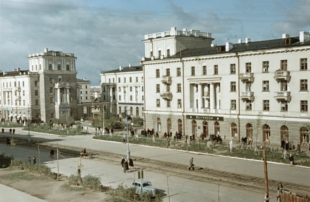 Фотографии Семена Осиповича Фридлянда. 1950-е в цвете. 4 - СССР, Фотография, Семён Фридлянд, Длиннопост