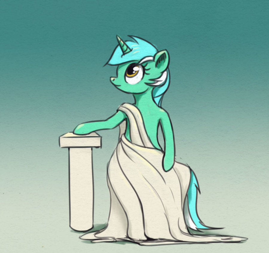 Ancient Greek Lyre - My little pony, Lyra heartstrings, El-Yeguero