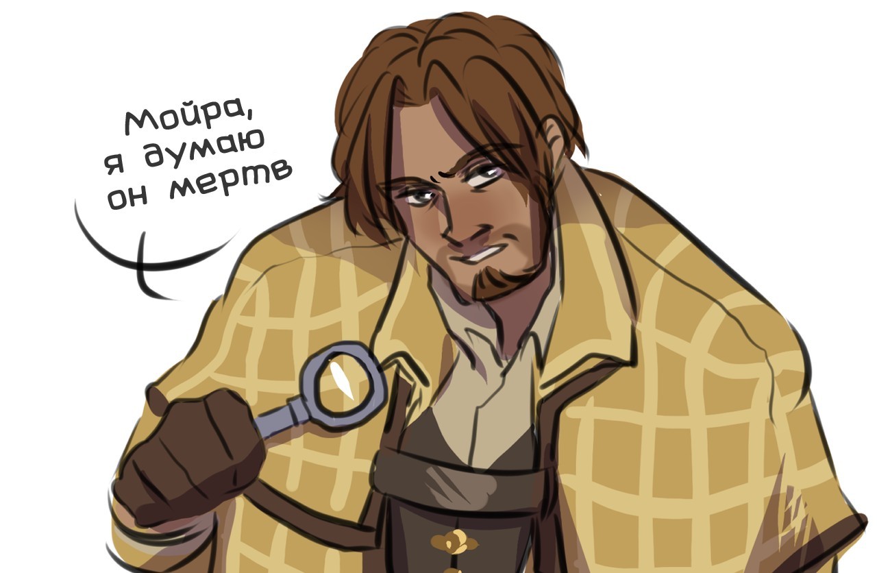 When you're not good at pranks - Overwatch, Blizzard, Comics, Moira, McCree, Games, , Longpost