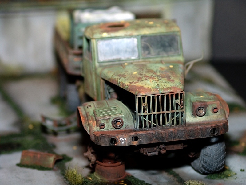 Abandoned and forgotten - Diorama, Stand modeling, Longpost, Ural