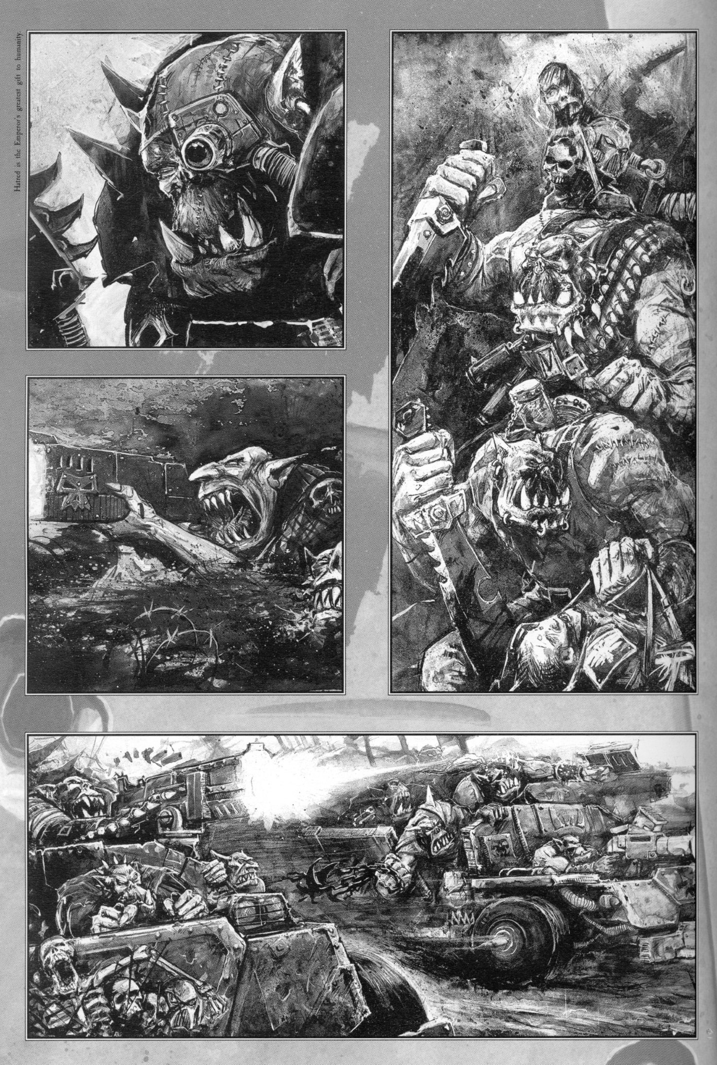 A compilation of old xenos! - Warhammer 40k, Old warhammer, Eldar, Orcs, Tau, Wh Art, Longpost