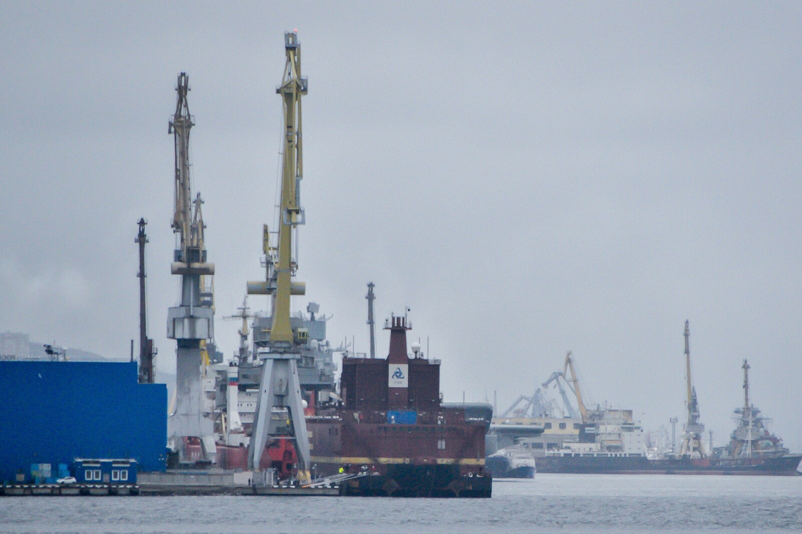 Floating nuclear power plant arrived in Murmansk - My, Rosatom, Sea, Floating nuclear power plant, PEB, Longpost