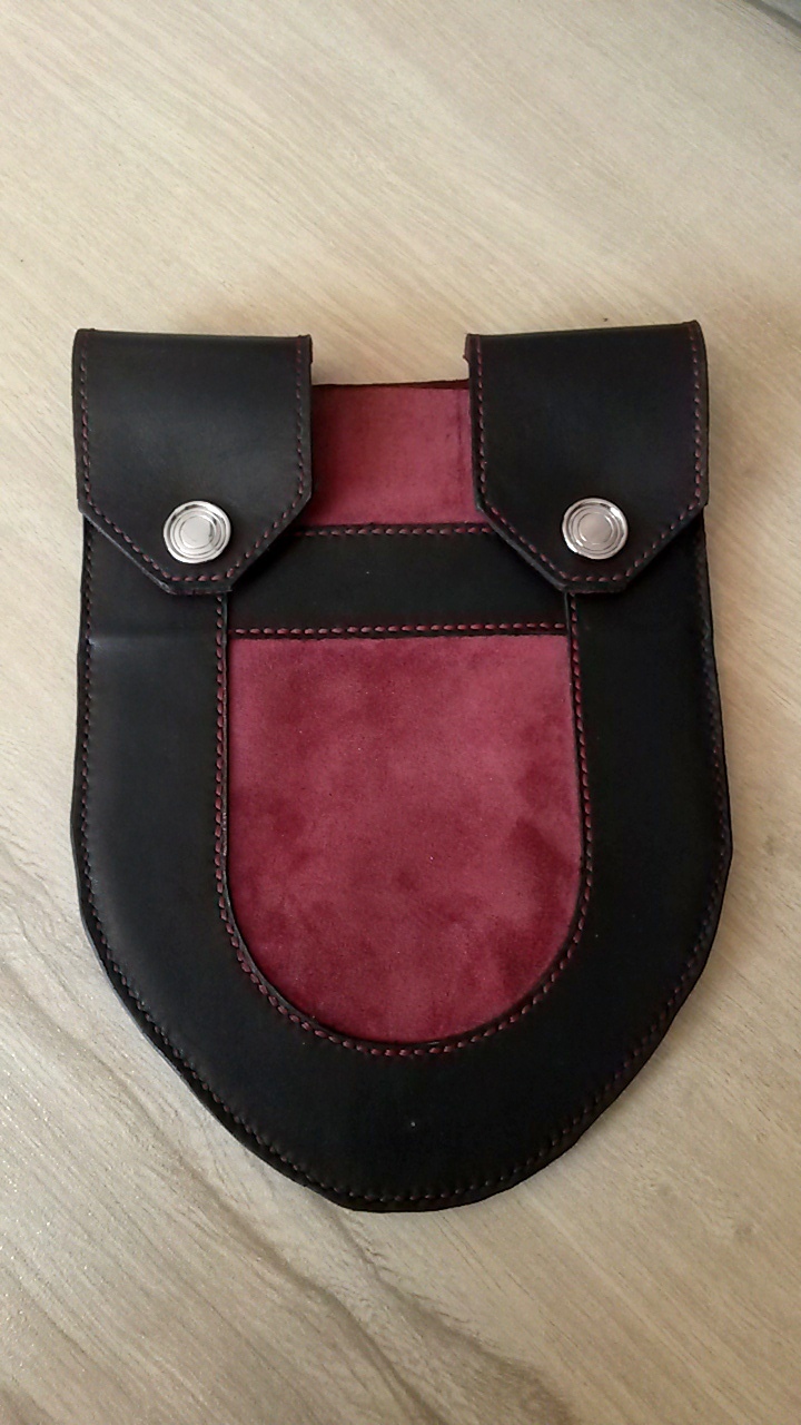 Shovel case - My, Leather craft, Handmade, Leather products, , My, The photo, Longpost, Leather