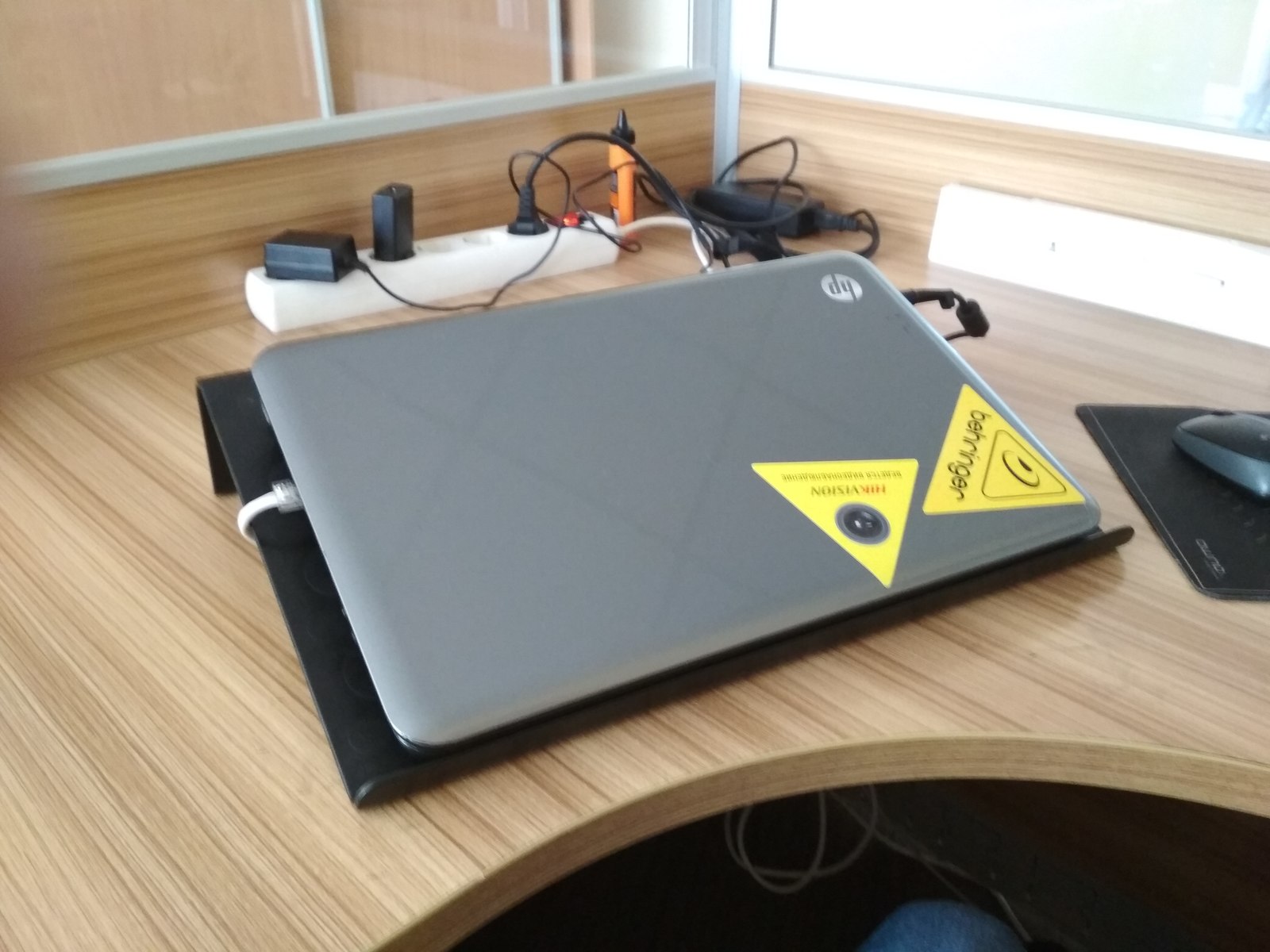 Collective farm laptop stand after replacing the CPU - My, Cooling, Stand, Notebook, AMD, Longpost, SSD, Optibay