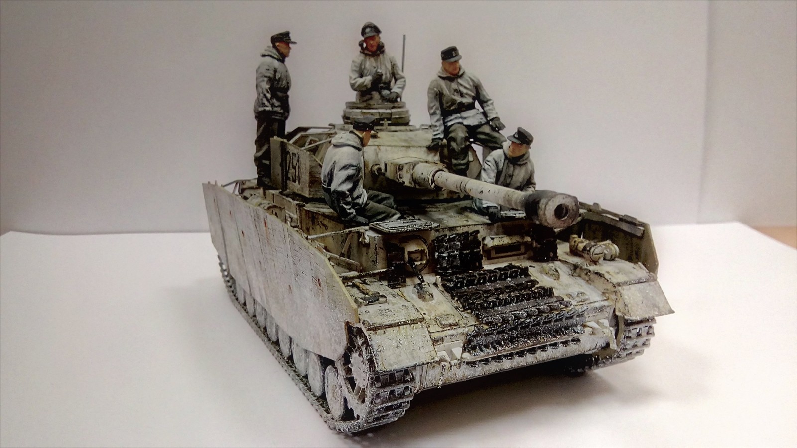 Panzer IV Ausf.H Star 1/35 - My, Modeling, Miniature, Story, Longpost