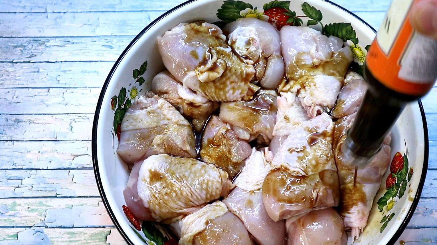 Chicken and potatoes. simple perfect dinner - My, Hen, In the oven, Video recipe, Recipe, Cooking, Video, Longpost