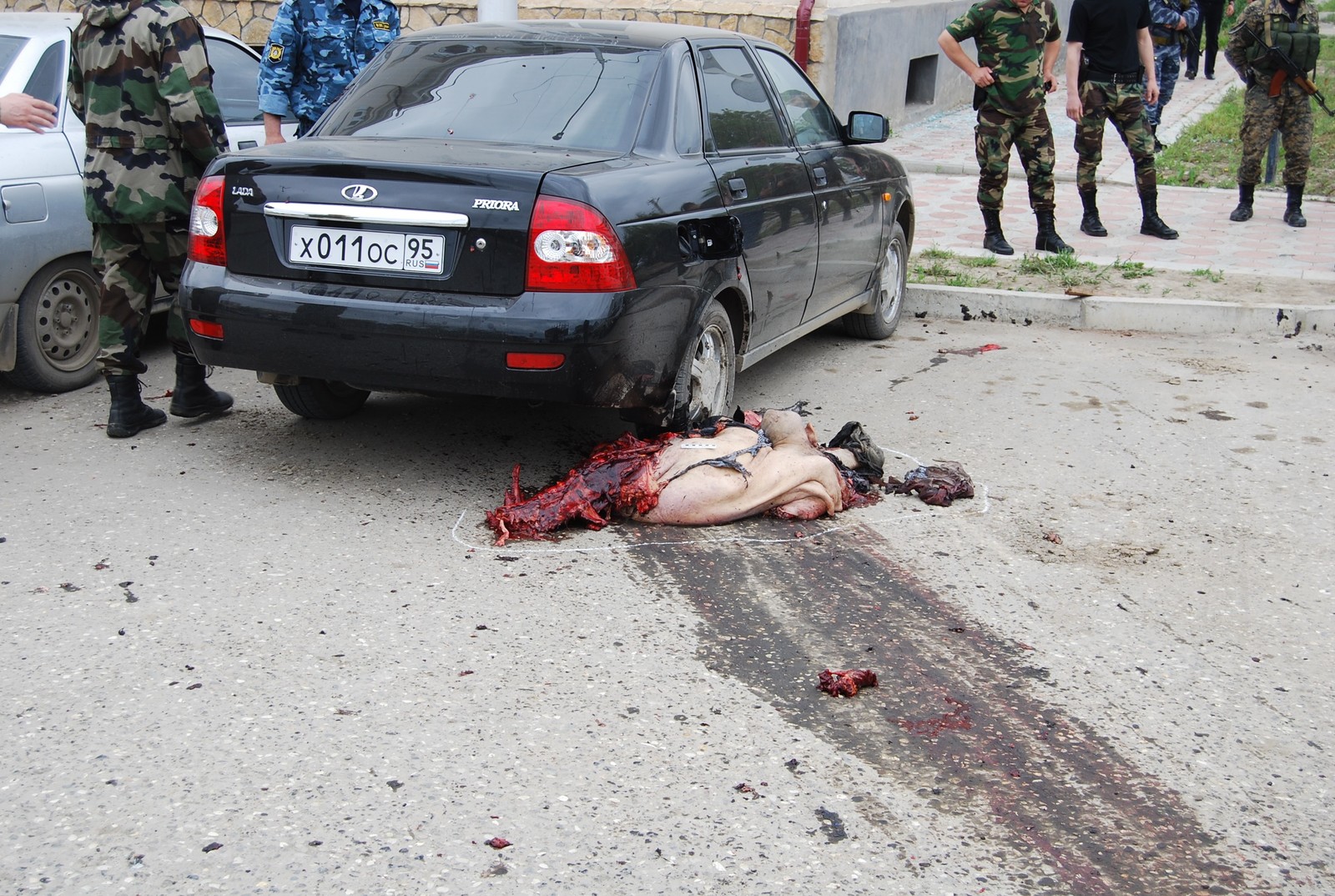 Terrorist attack in Grozny - NSFW, My, Terrorist attack, Grozny, Self-detonation, Longpost