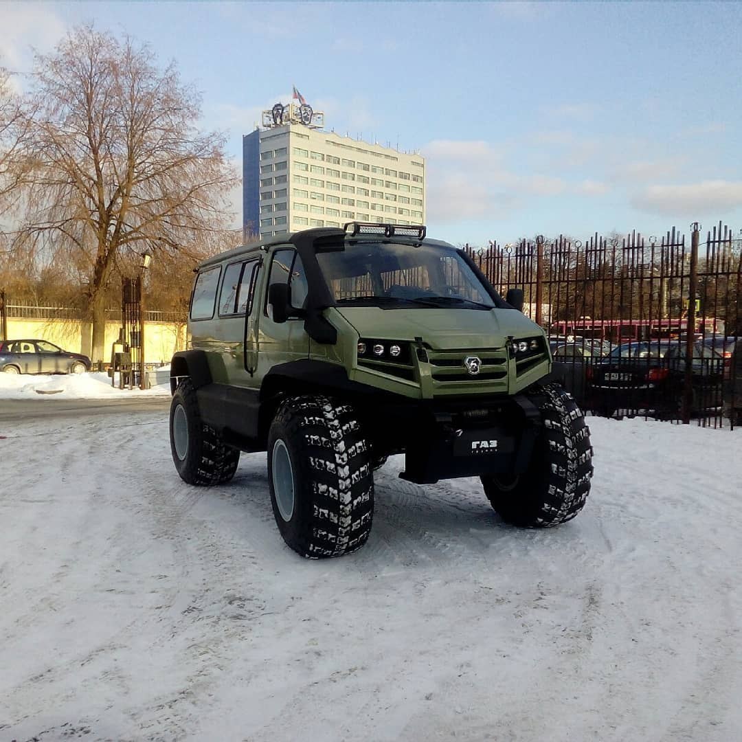 New minibus for Russian roads - The photo, Russia, Auto, Gazelle, All-terrain vehicle