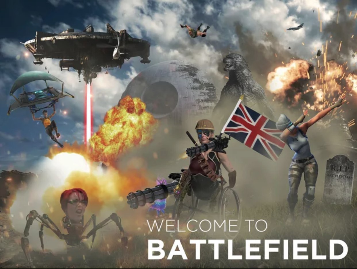 Someone leaked the concept of the new Battlefield - Computer games, Battlefield, Humor