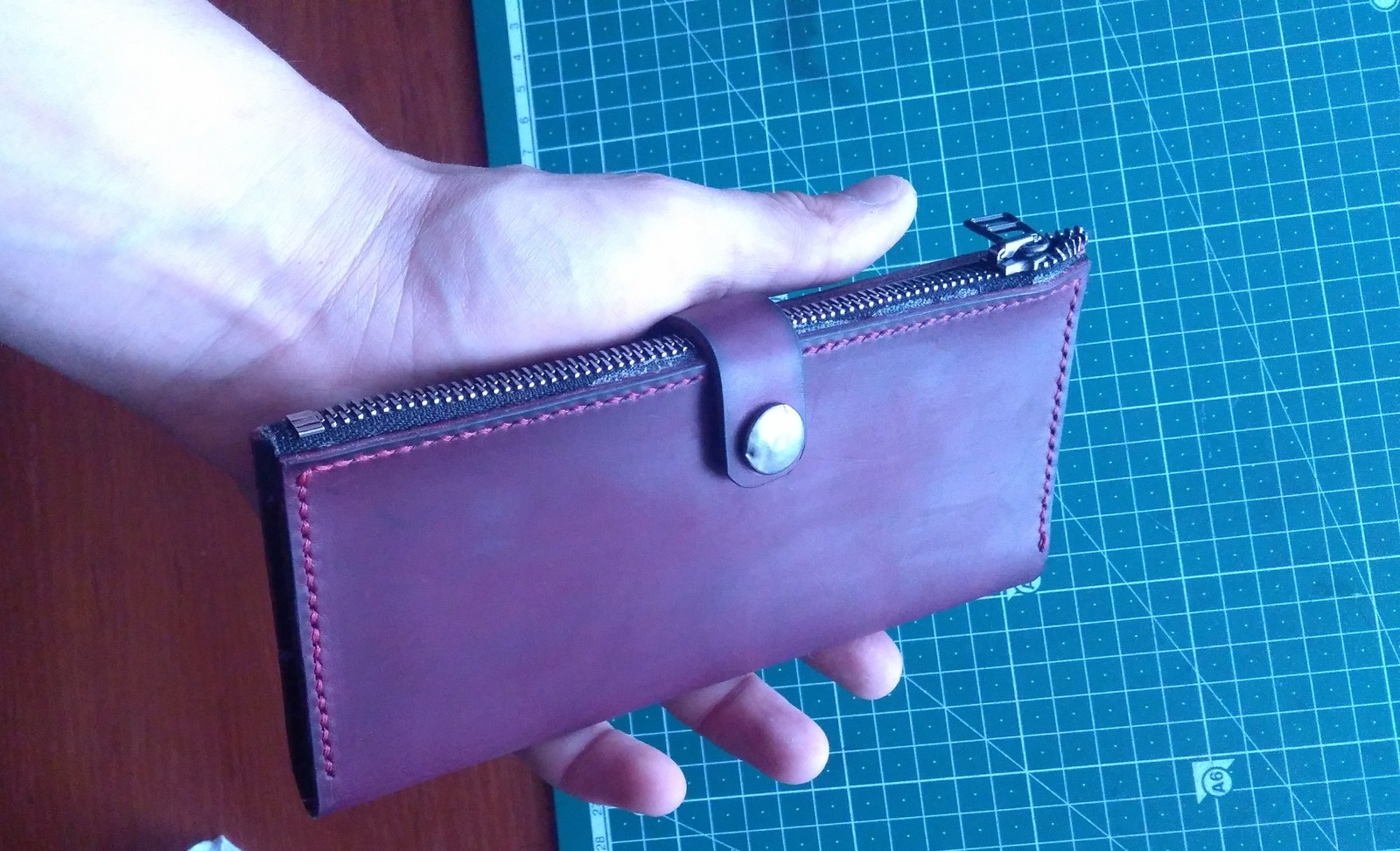 First job! Criticize!) - My, Leather craft, , My first job