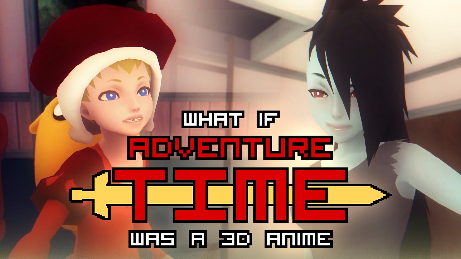 What if adventure time was a 3d anime - GAME! | Пикабу