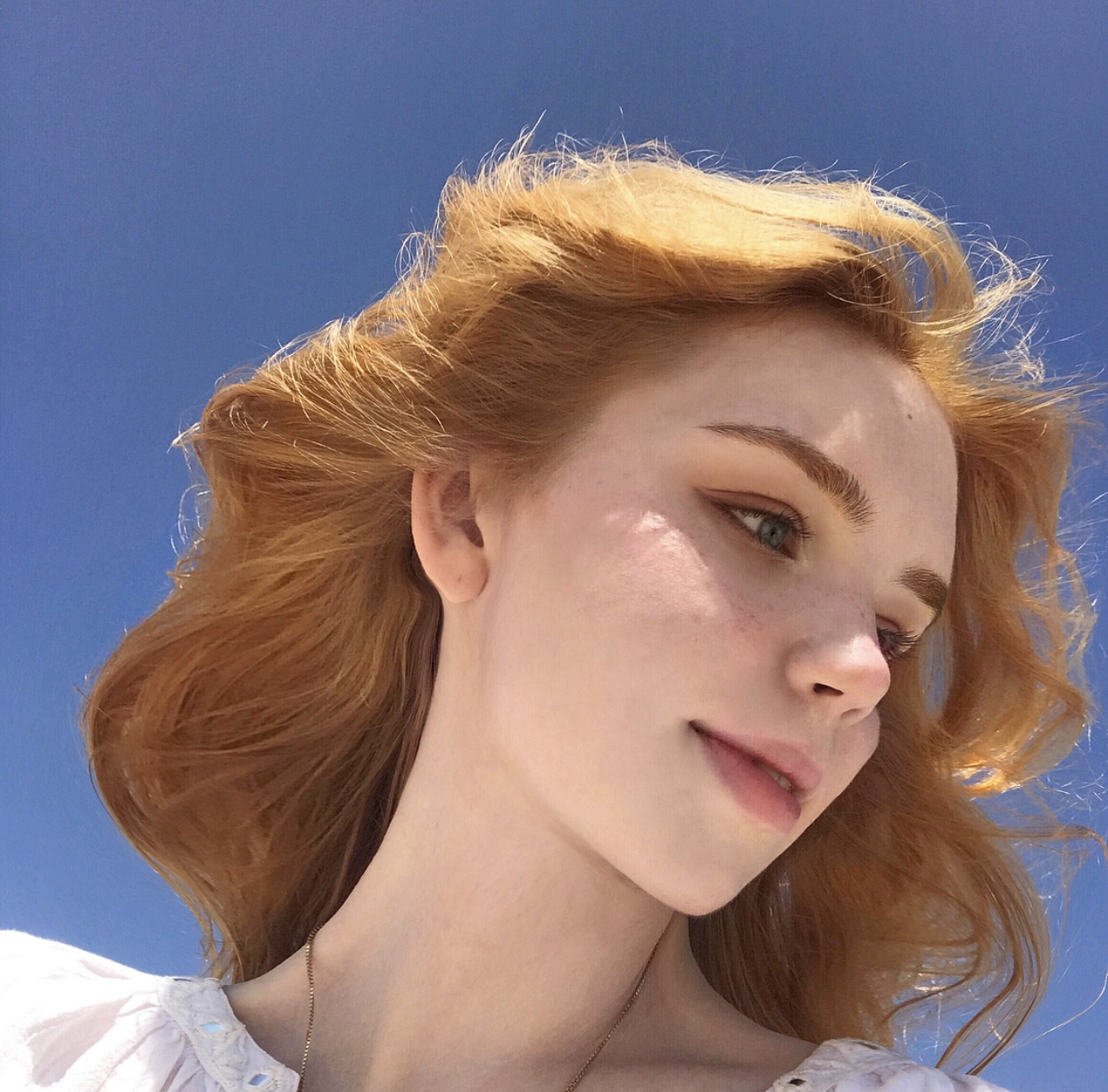 Hazelle - Beautiful girl, Musicians, Redheads, Longpost