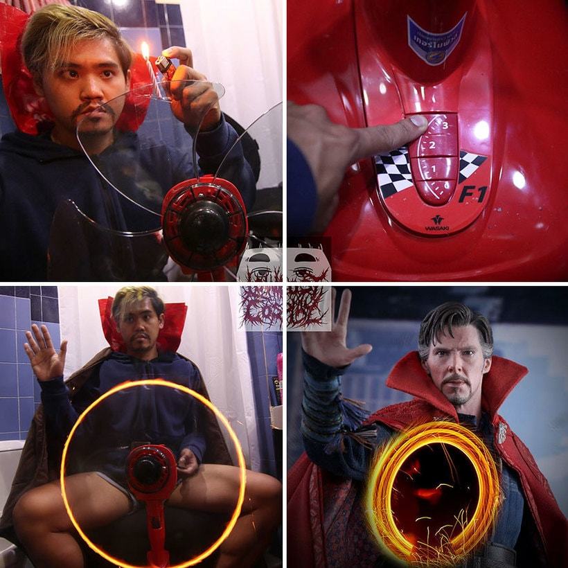 god of budget cosplay - Cosplay, Creative, Onliner by, Longpost, Lowcost cosplay