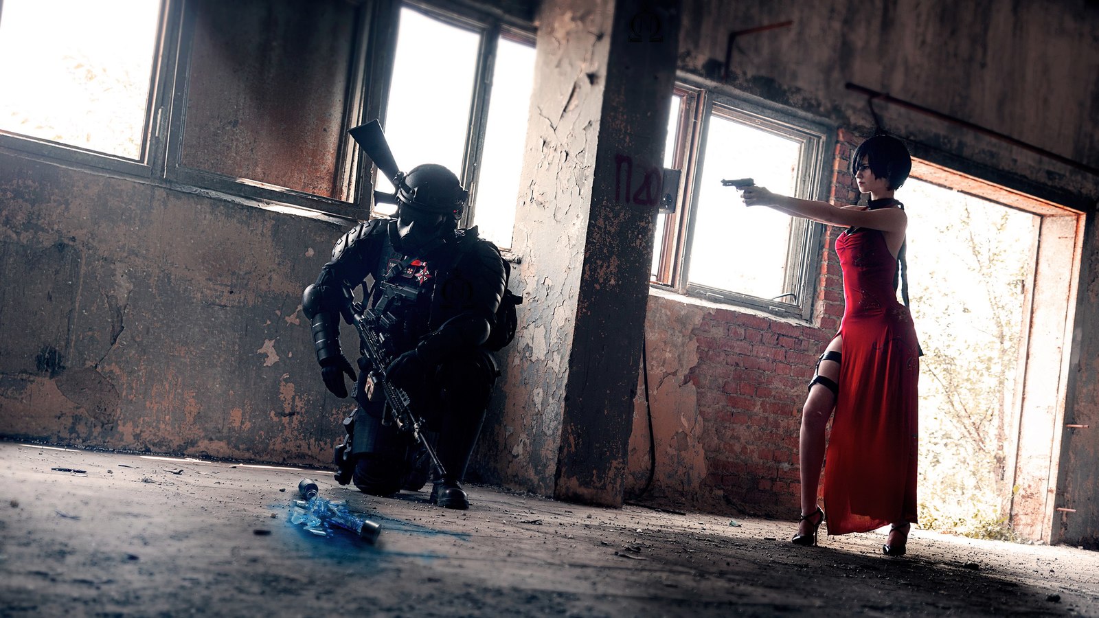 Resident Evil Cosplay - My, , Cosplay, , Umbrella Corporation, Resident evil, Omega N, Capcom, Longpost