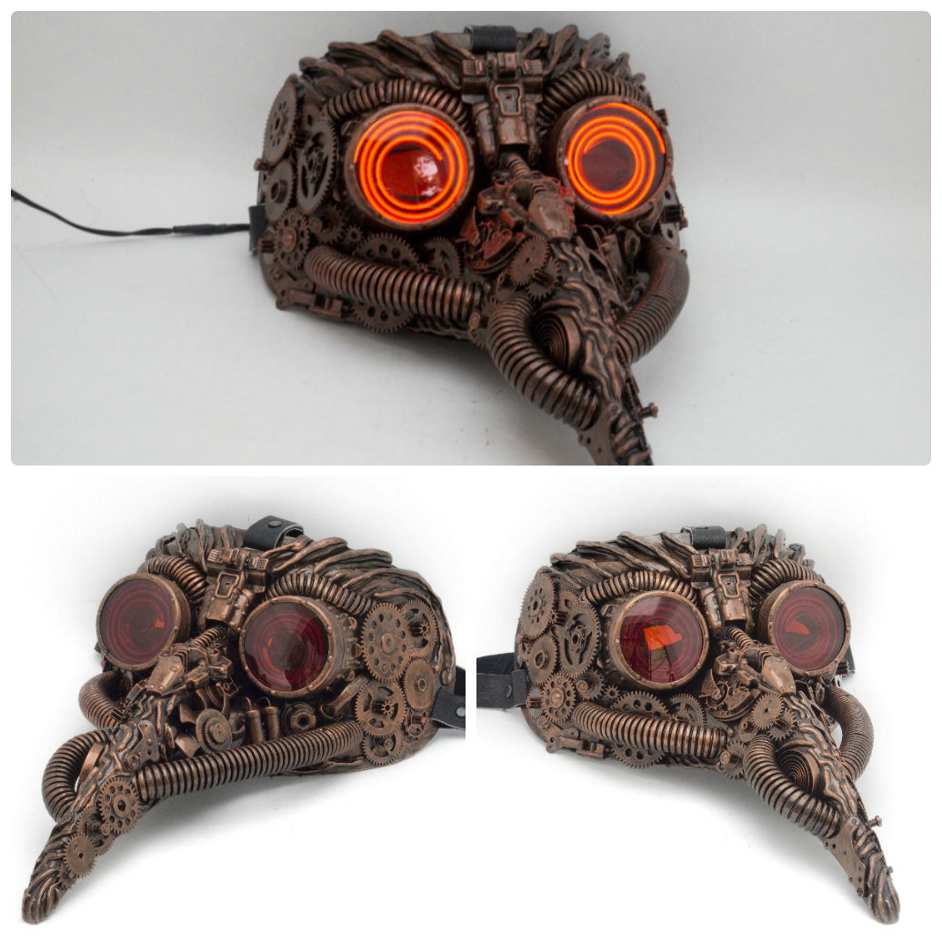 Plague doctor? - My, Steampunk, , Mask, Plague Doctor, Halloween, Imitation