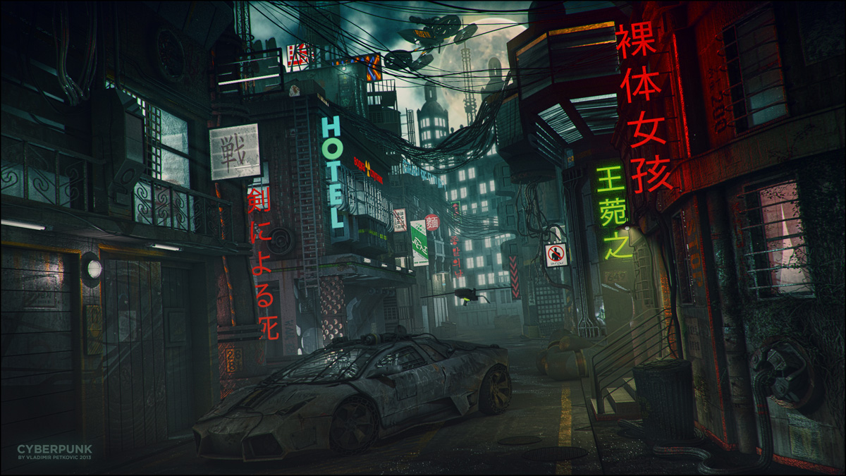 Cyberpunk - Cyberpunk, Music, Art, Atmosphere, Longpost, Science fiction