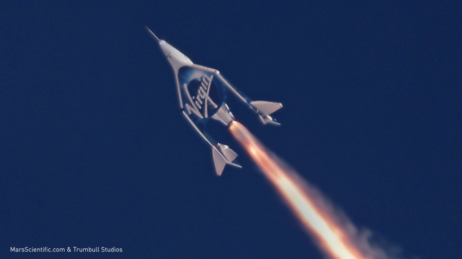 SpaceShipTwo made a new flight - Space, , New, Flight, , , Trial, Success, Video, Longpost, Virgin galactic, Spaceshiptwo