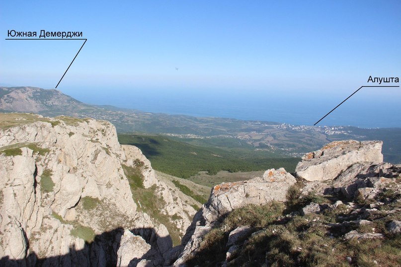 Hike in the Crimea. May 2018 Day two. - My, Crimea, Hike, Tourism, Travels, Chatyr-Dag, Longpost, Route, 