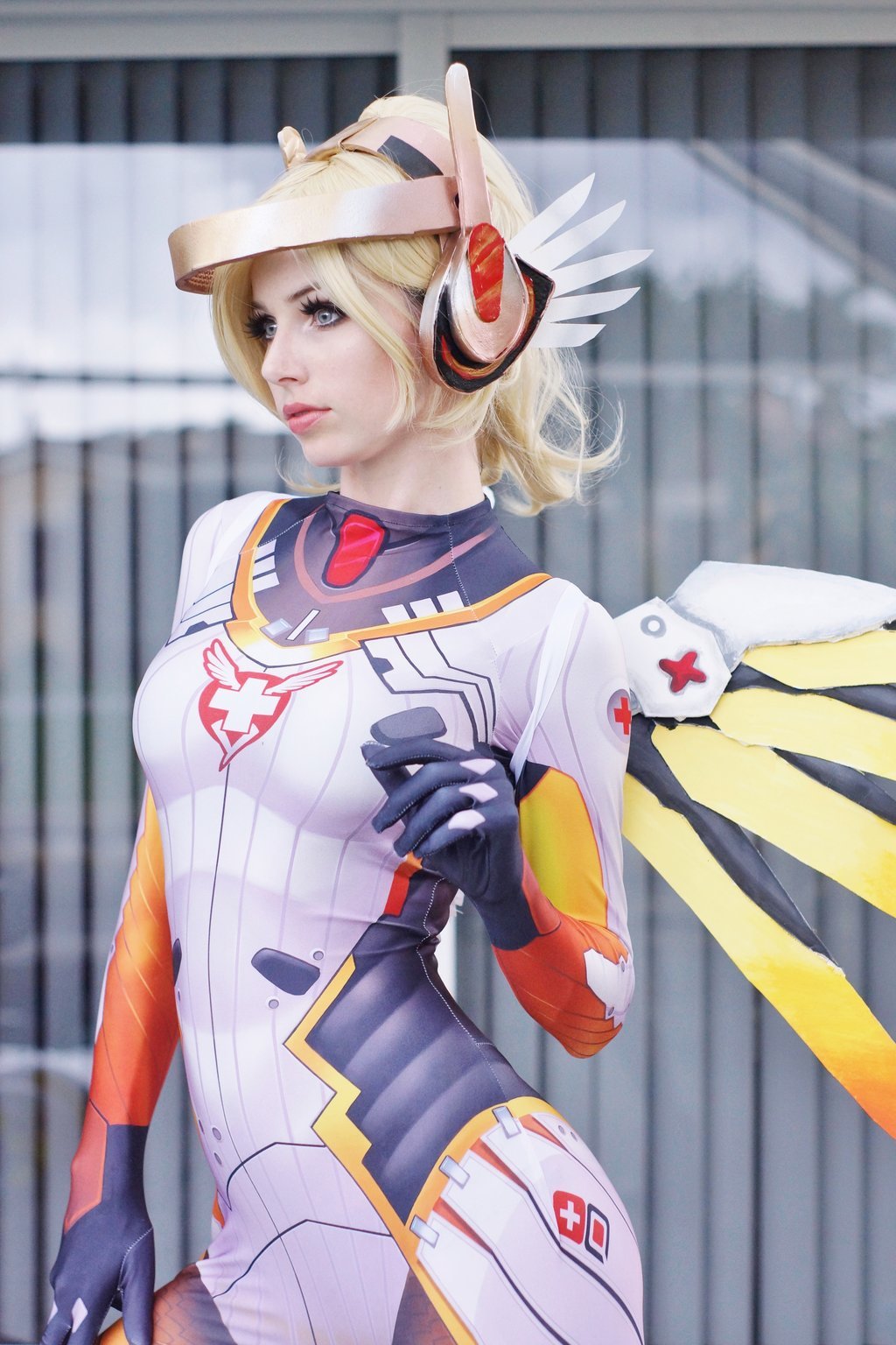 d.Va Mercy! - Dva, Mercy, Overwatch, Косплей, Megancoffey, Красивая девушка, Игры, Длиннопост