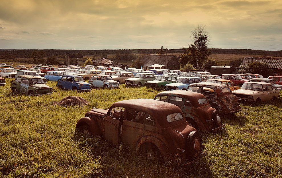 Museum of vintage cars Auto-USSR - Auto, Retro, the USSR, Collection, Museum, Russia, Longpost, The photo