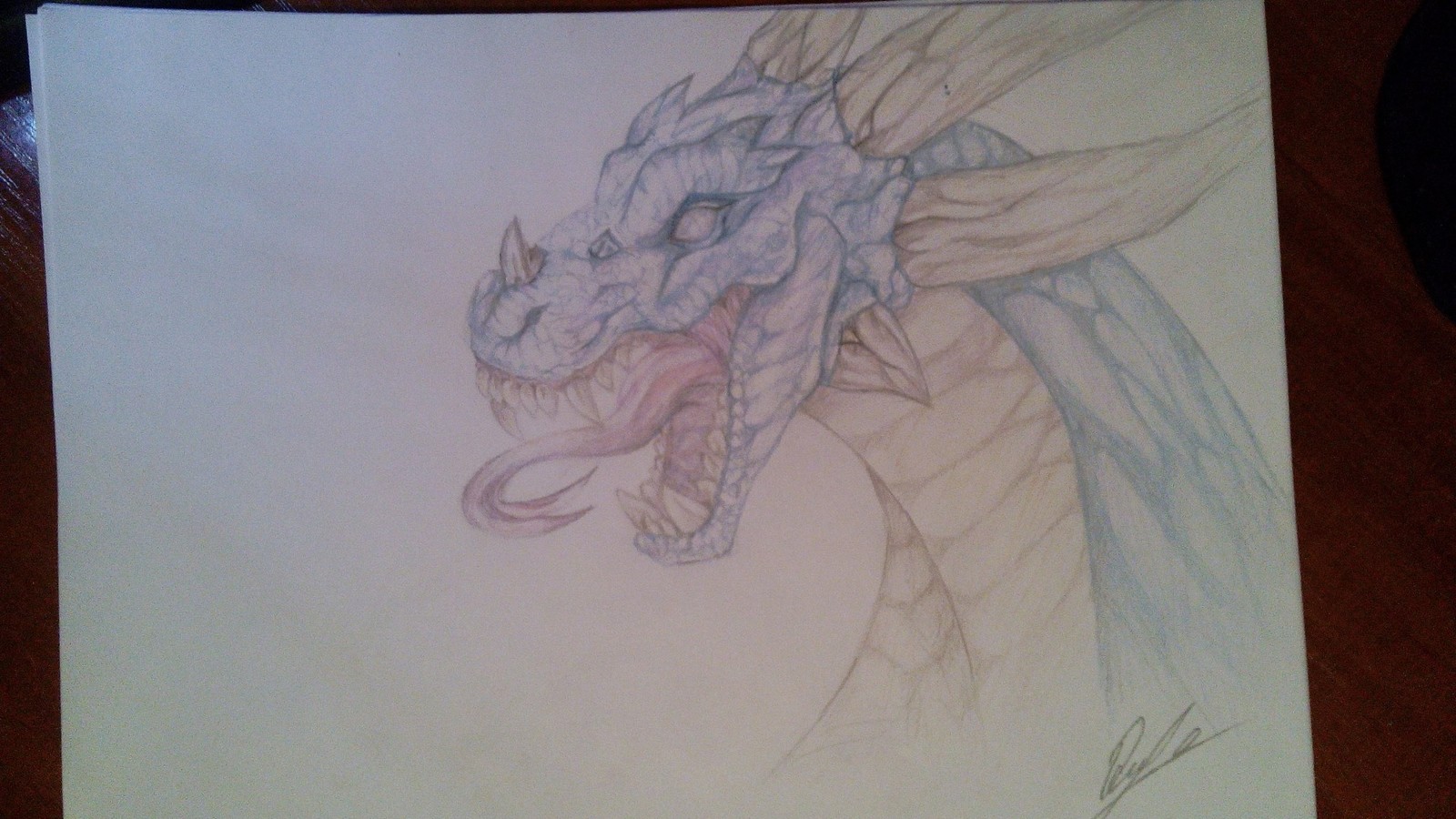 Drawing - My, Drawing, The Dragon