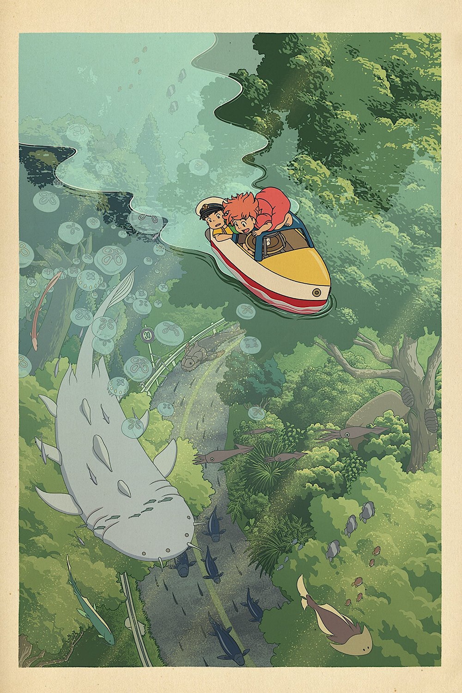 Studio Ghibli - Anime art, Anime, Studio ghibli, A selection, , Longpost