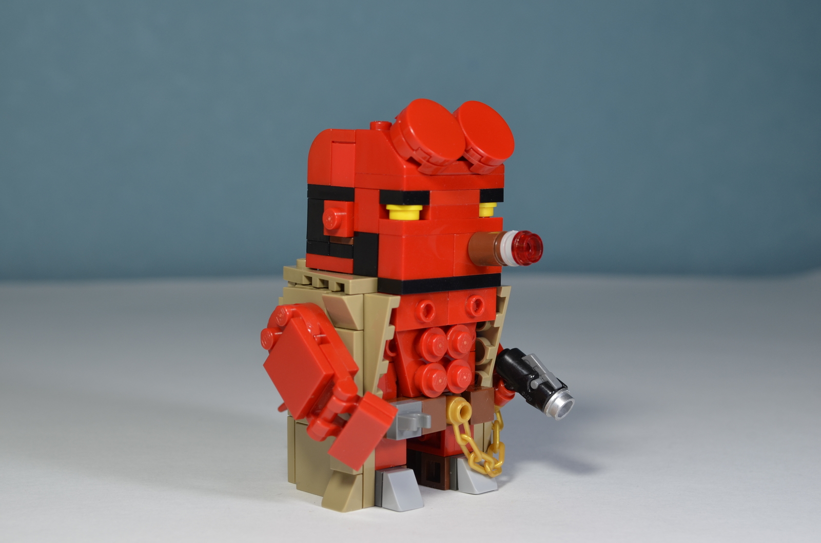 Helboy from Lego - My, Helboy 3, Lego, Video, Longpost, Brickheadz